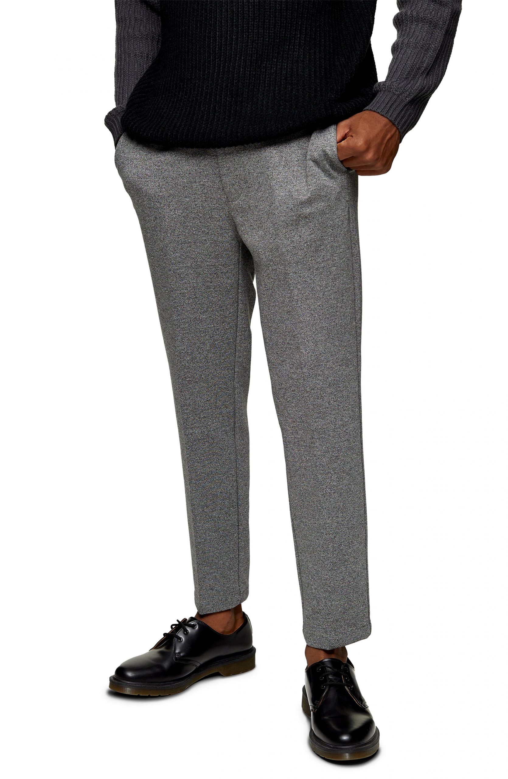 Men’s Topman Whyatt Stretch Skinny Fit Pants, Size 28 x 32 - Grey | The ...