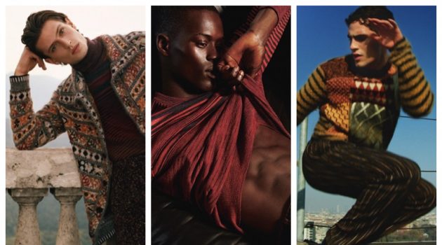 Edoardo, Alpha, Elias & Jhonattan Inspire in Missoni Edoardo, Alpha, Elias & Jhonattan Inspire in Missoni