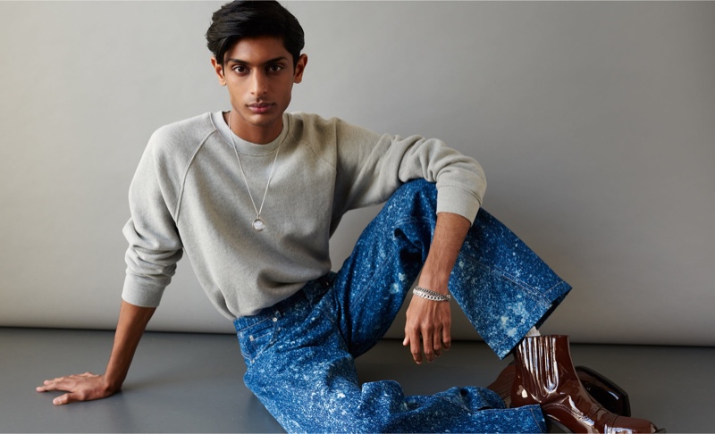 » The Finer Things: Pratik Models Chic Accessories for MatchesFashion Pratik Shetty 2020 MatchesFashion Editorial 001