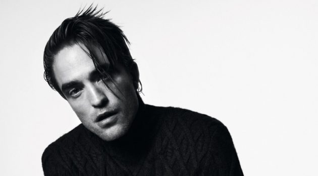 Rocking an edgy hairstyle, Robert Pattinson stars in a photoshoot for Dior magazine.