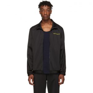 Saturdays NYC Black Everett Track Jacket Saturdays NYC Black Everett Track Jacket