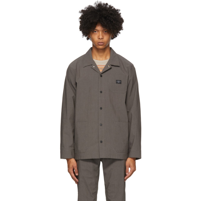 Saturdays NYC Grey Lido Utility Jacket The Fashionisto