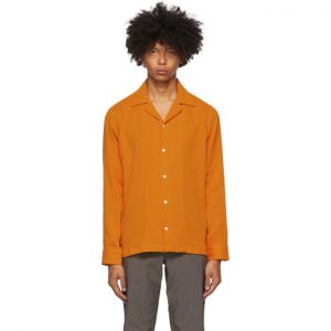 Saturdays NYC Orange Marco Shirt Saturdays NYC Orange Marco Shirt