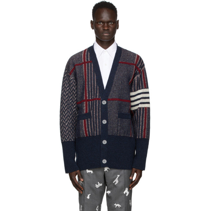 thom browne oversized cardigan