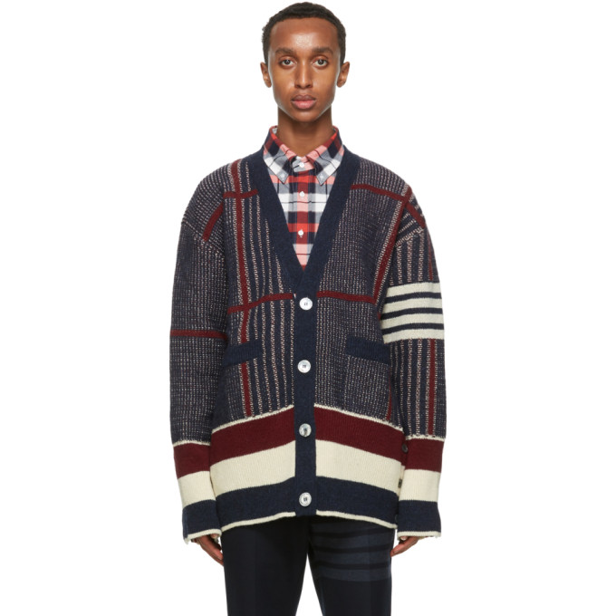 thom browne oversized cardigan