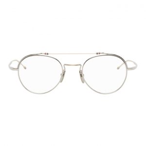 Thom Browne Silver and Gold Round TBX912 Glasses Thom Browne Silver and Gold Round TBX912 Glasses