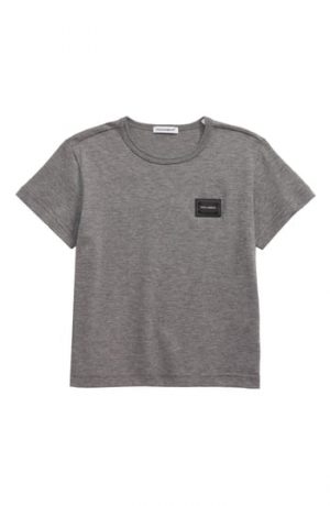 Toddler Boy's Dolce & gabbana Logo Patch T-Shirt Toddler Boy's Dolce & gabbana Logo Patch T-Shirt