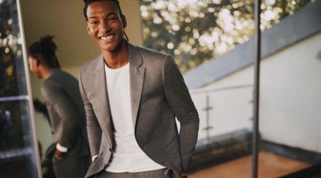 Ty & Adam Star in Tommy Hilfiger Holiday '20 Campaign All smiles, Ty Ogunkoya suits up for Tommy Hilfiger's holiday 2020 campaign.