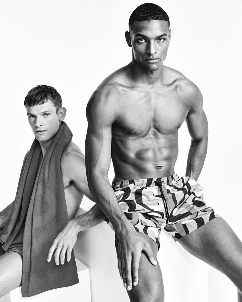 BOSS Bodywear Spring Summer 2021 Mens Campaign 002