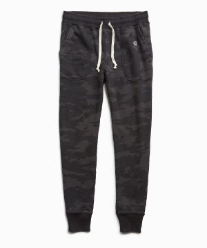 Black Camo Slim Jogger Sweatpant Black Camo Slim Jogger Sweatpant