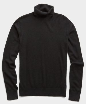 Cashmere Turtleneck in Black Cashmere Turtleneck in Black