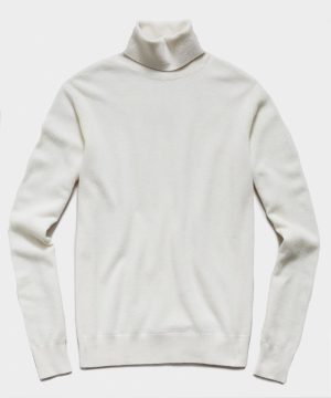 Cashmere Turtleneck in Cream Cashmere Turtleneck in Cream