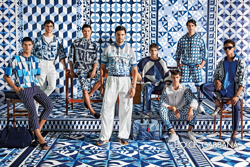 Branislav Simoncik photographs Dolce & Gabbana's spring-summer 2021 men's campaign.