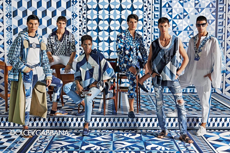 Dolce & Gabbana unveils its spring-summer 2021 men's campaign.