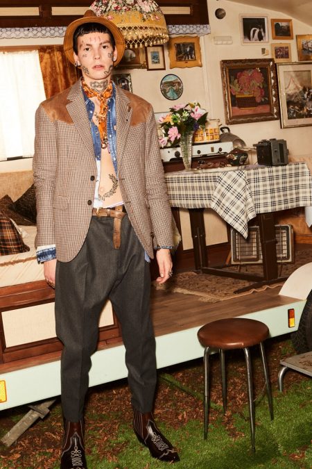 Dsquared2 Pre Fall 2021 Mens Collection Lookbook 001