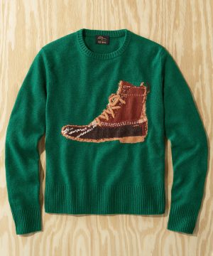 L.L.Bean x Todd Snyder Heritage Crewneck Sweater in Green L.L.Bean x Todd Snyder Heritage Crewneck Sweater in Green