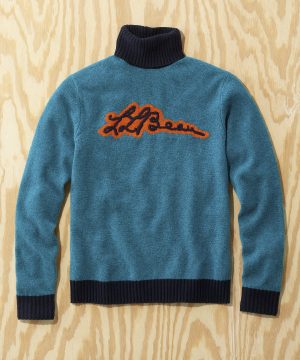 L.L.Bean x Todd Snyder Script Sweater in Blue L.L.Bean x Todd Snyder Script Sweater in Blue