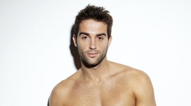 Breathable Underwear that's Comfortable Male Model White Boxers Underwear Shirtless