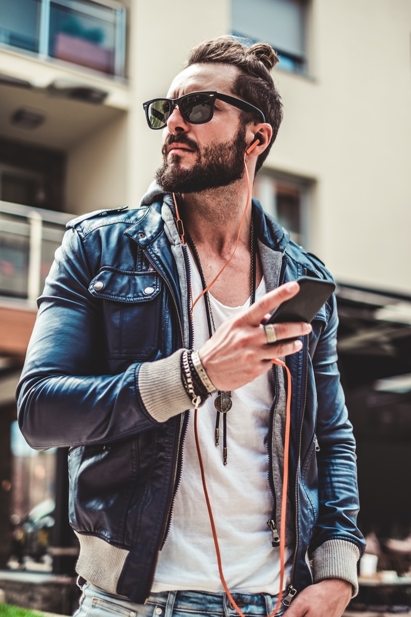 Man Street Hipster Clothing Jewelry Man Bun