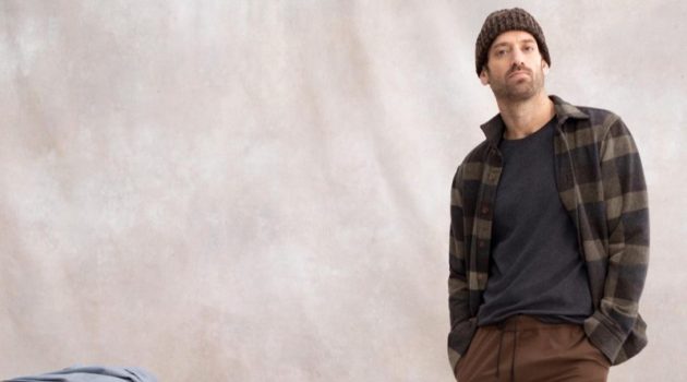 Matthew Dons New Essentials from Banana Republic Matthew Avedon dons an essential winter look from Banana Republic.