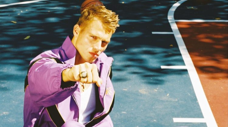 Matthew is a Sporty Vision for Man About Town