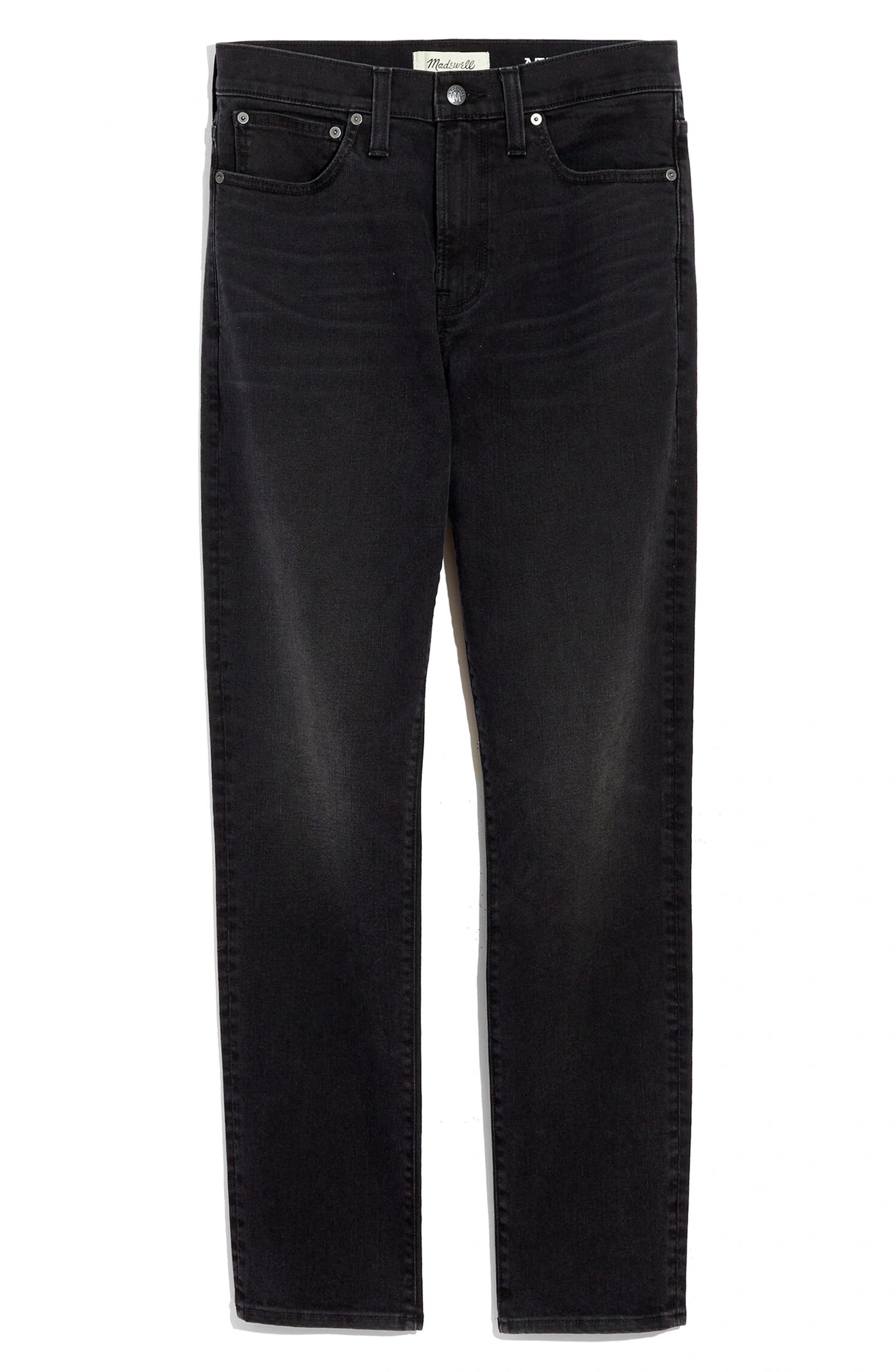 Men’s Madewell Athletic Slim Authentic Flex Jeans, Size 29 x 32 - Black ...