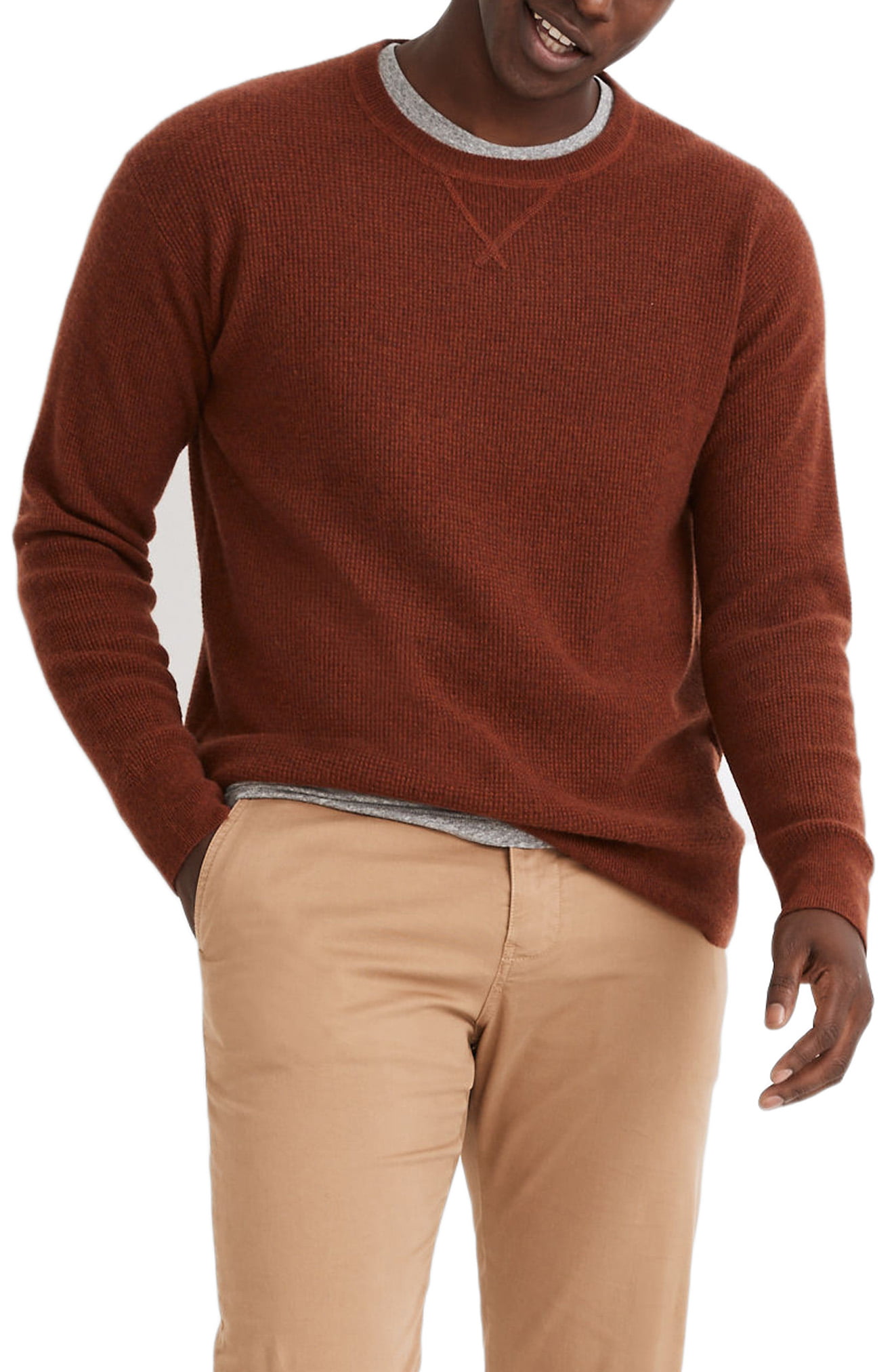 madewell cashmere sweatshirt