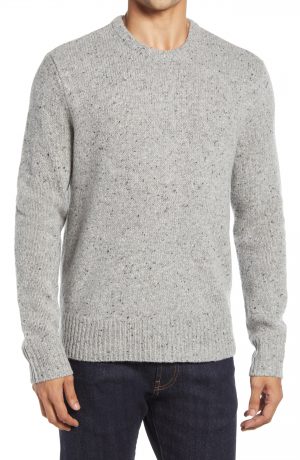 Men's Madewell Crewneck Sweater, Size Small - Grey Men's Madewell Crewneck Sweater, Size Small - Grey
