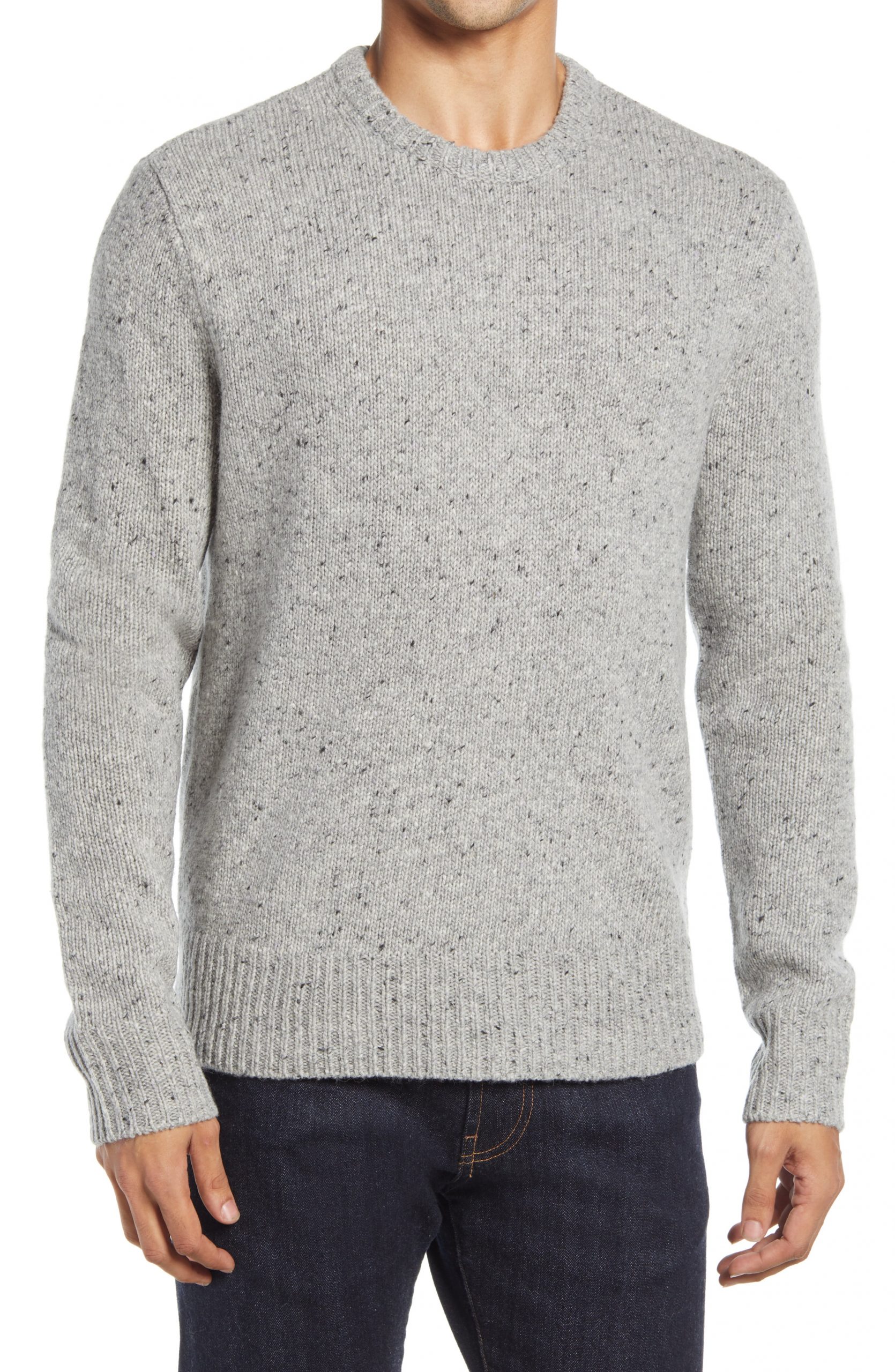 Men’s Madewell Crewneck Sweater, Size Small - Grey | The Fashionisto