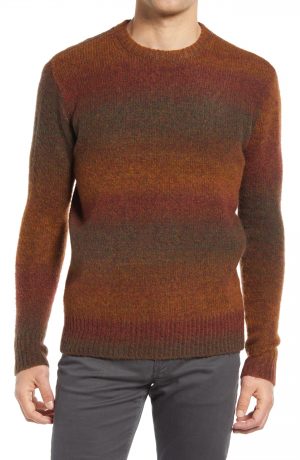 Men's Madewell Key Item Ombre Sweater, Size X-Large - Brown Men's Madewell Key Item Ombre Sweater, Size X-Large - Brown