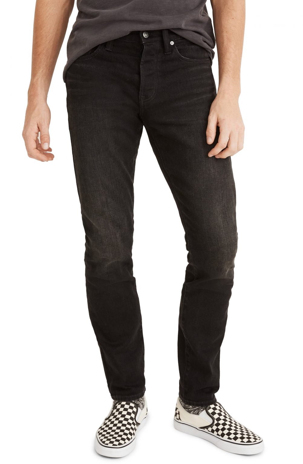 Men’s Madewell Selvedge Athletic Slim Authentic Flex Jeans, Size 36 x ...