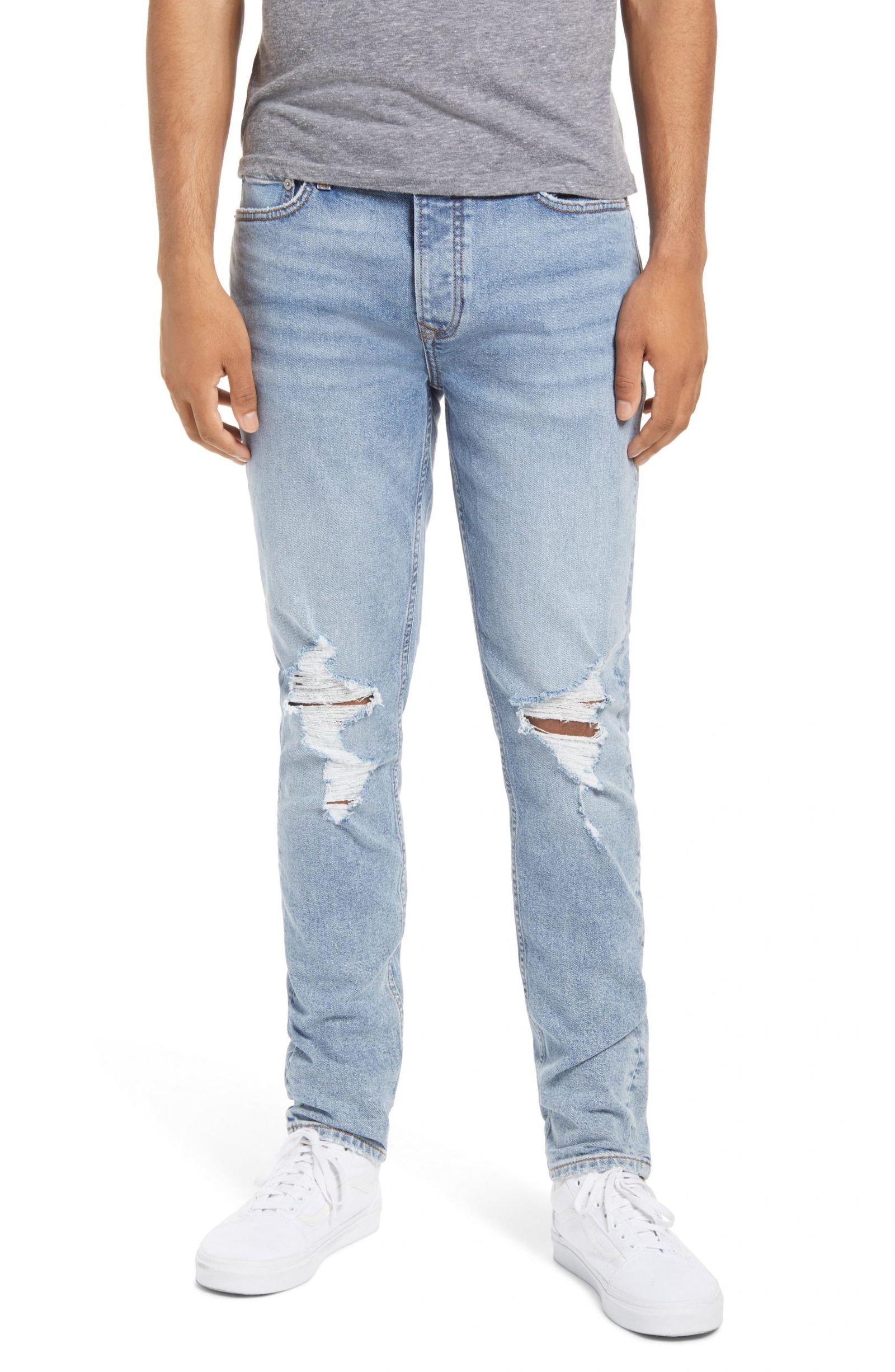 size 4 ripped skinny jeans