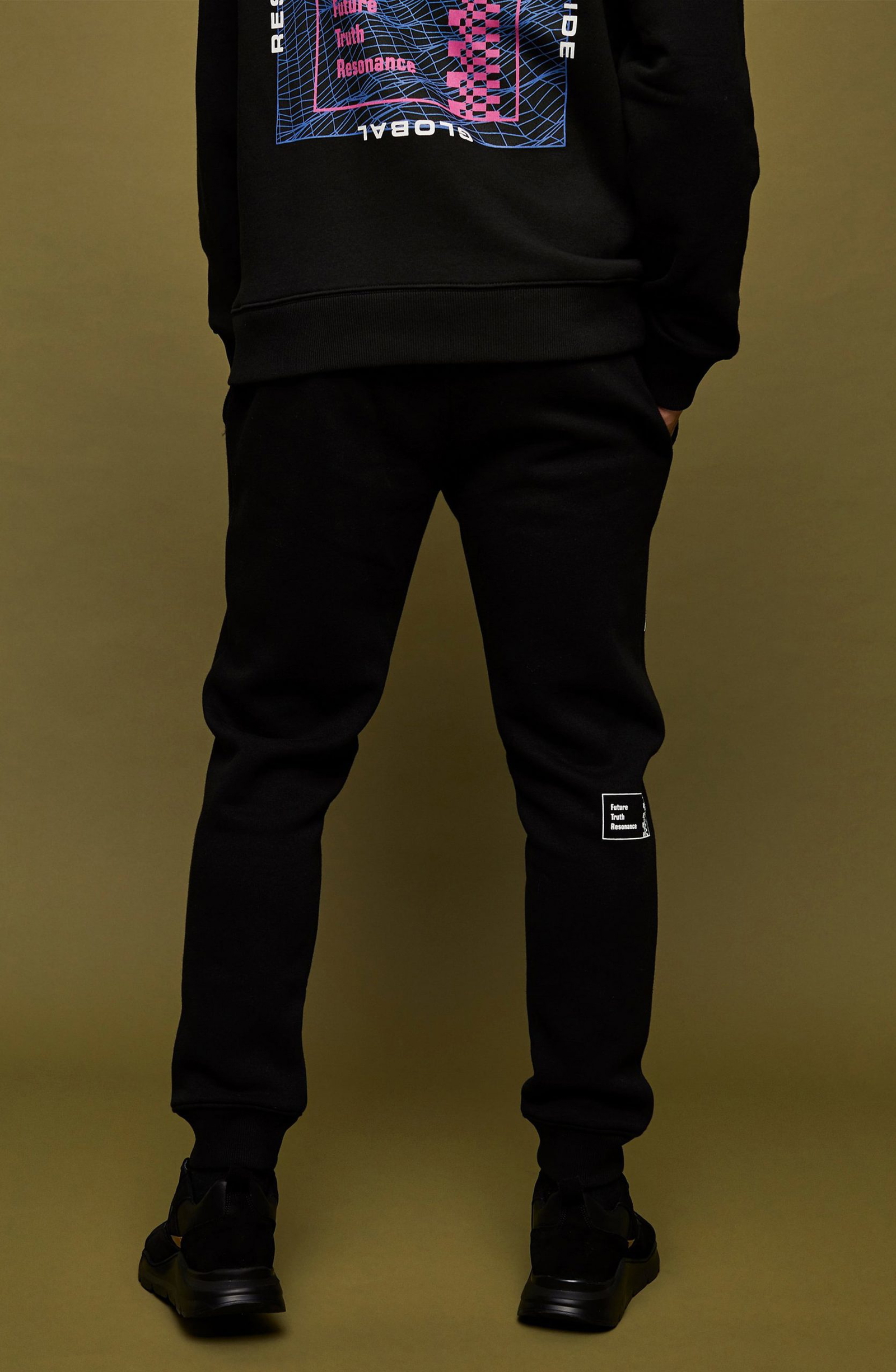 topman black joggers