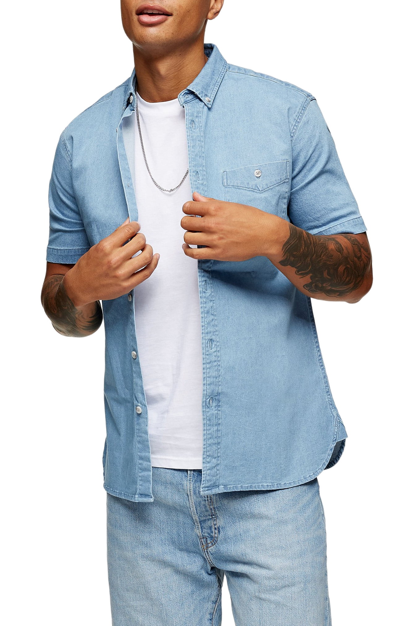 topman button down shirts