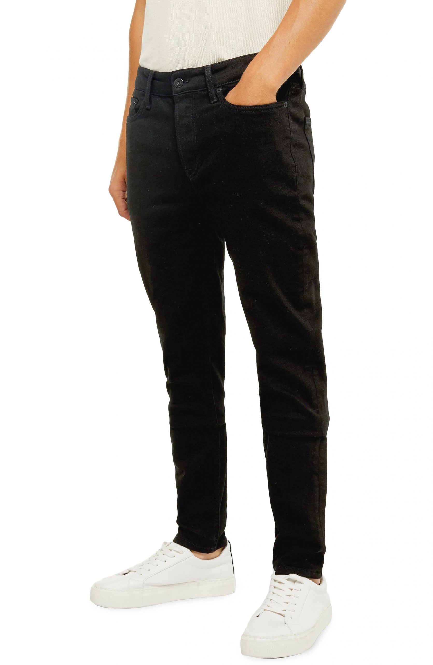 Men’s Topman Skinny Jeans, Size 30 x 32 - Black | The Fashionisto