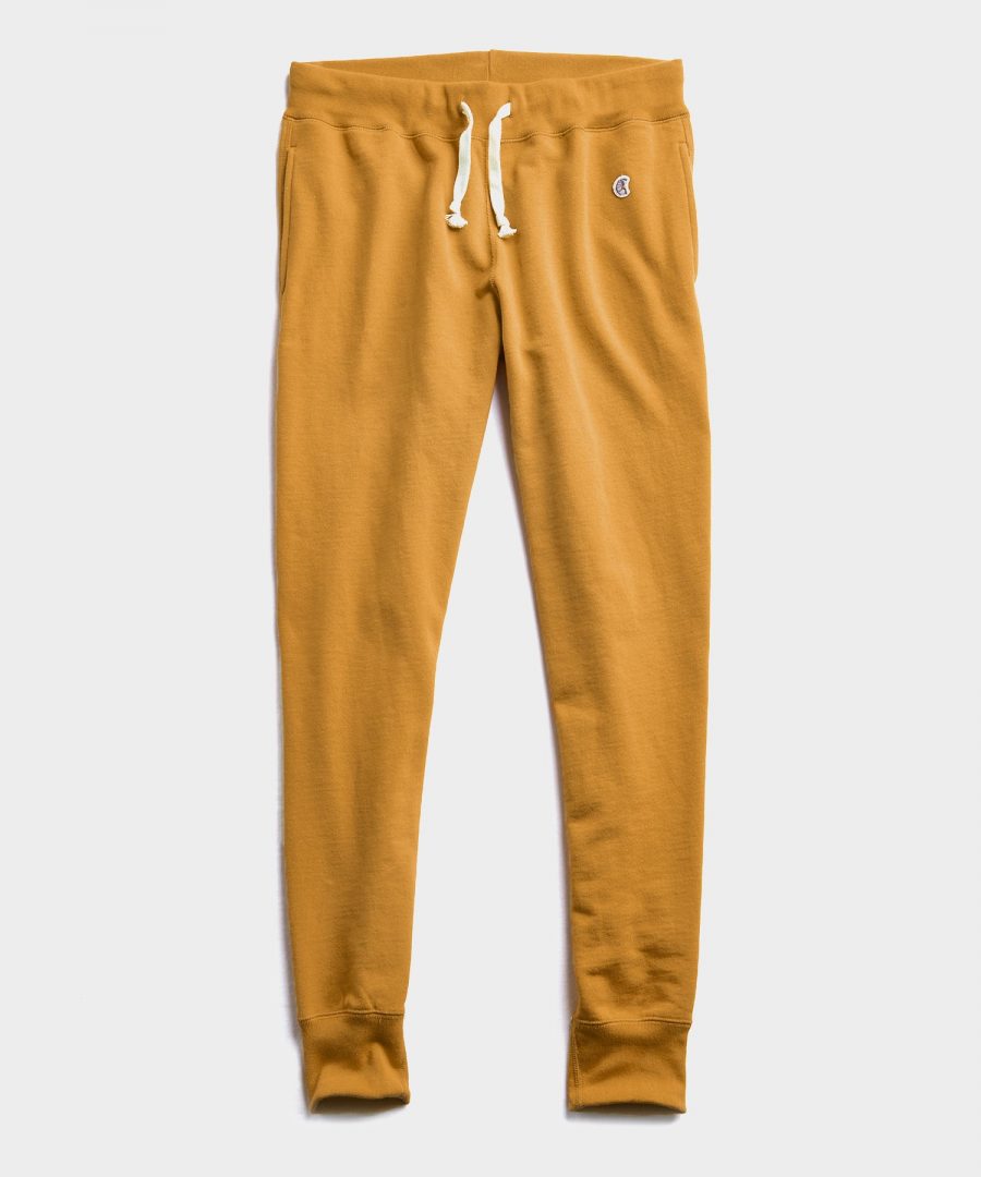 mustard jogger pants