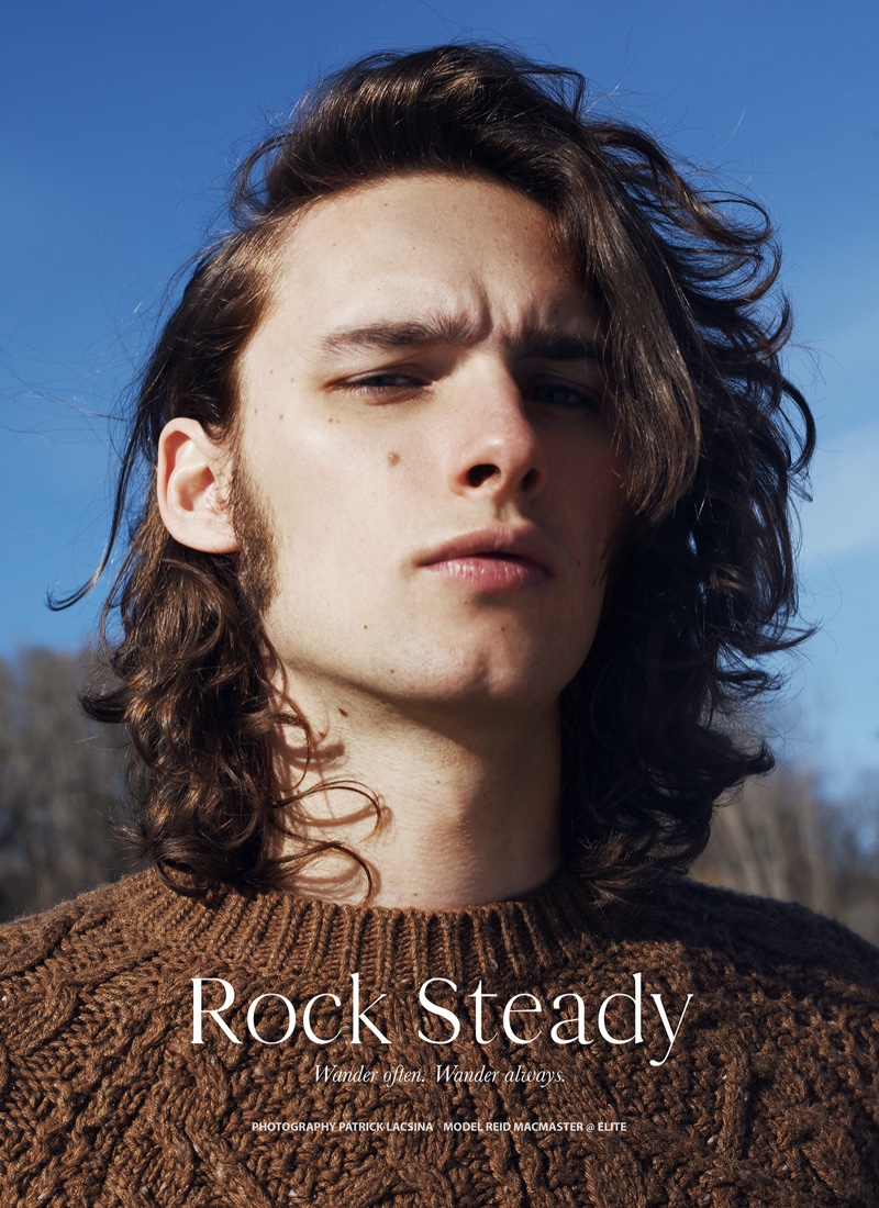 Reid Macmaster photographed by Patrick Lacsina in "Rock Steady."