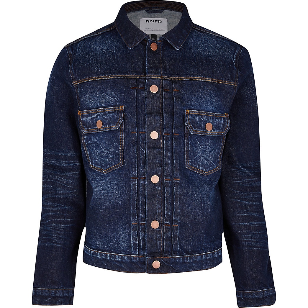premium denim jacket