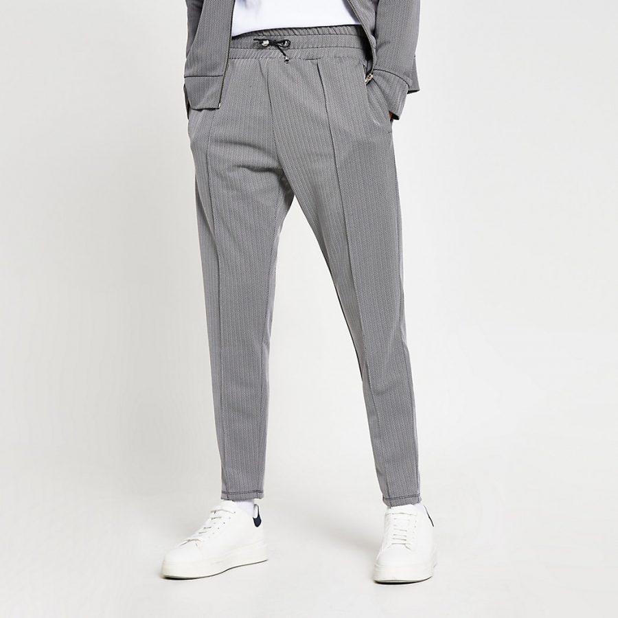 river island grey joggers