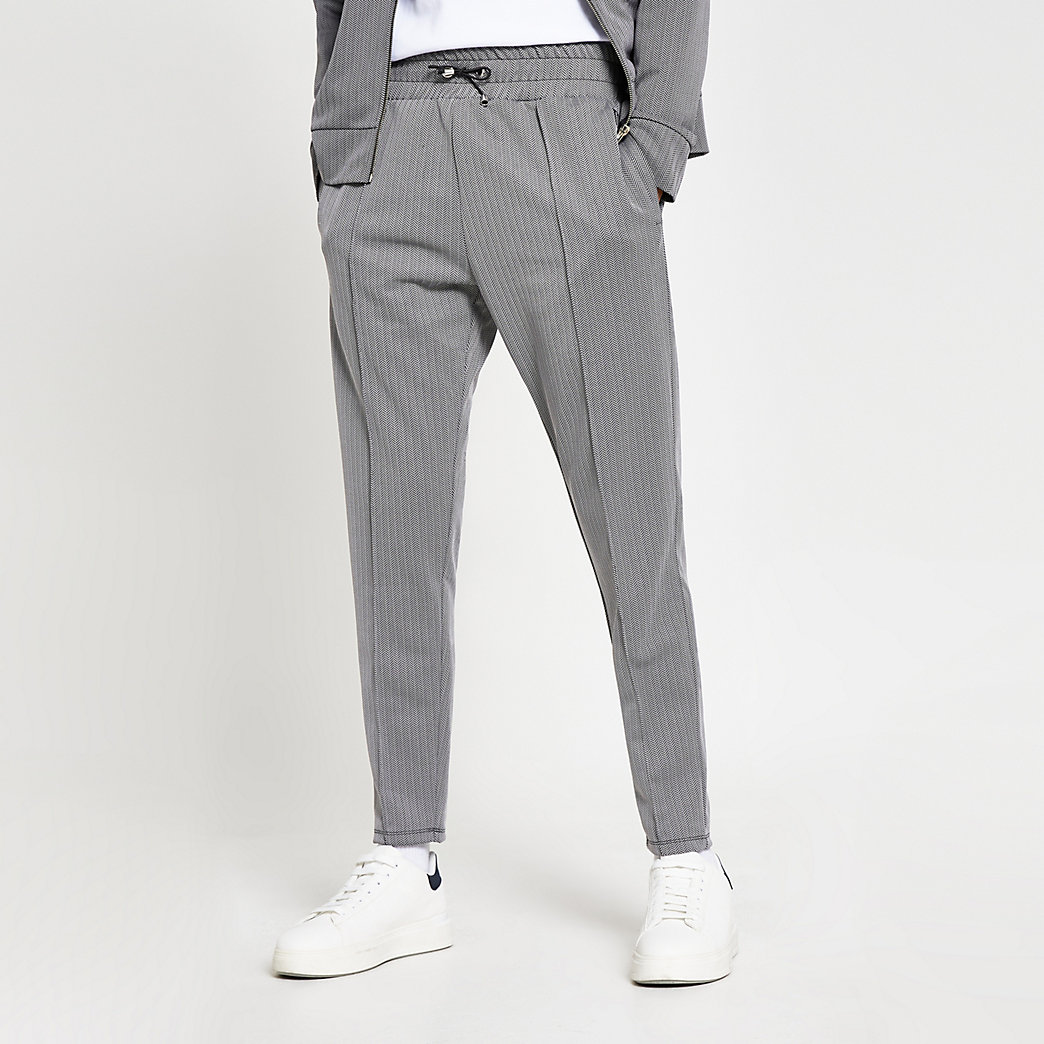 river island mens joggers