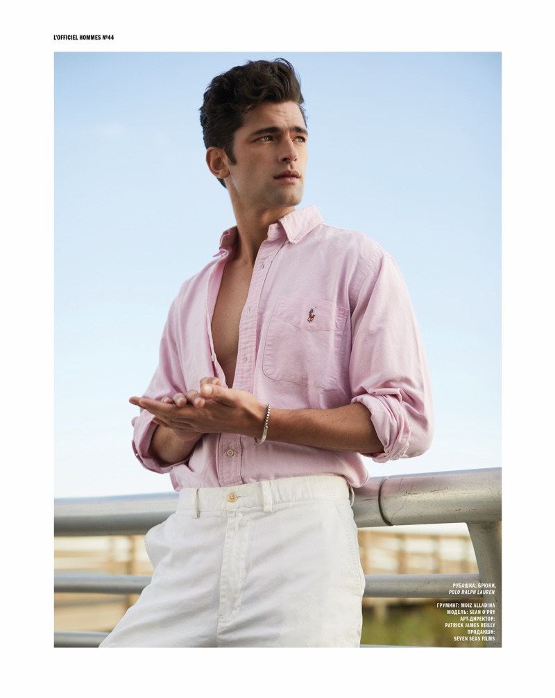 Sean OPry 2021 LOfficiel Hommes Ukraine Fashion Editorial 007