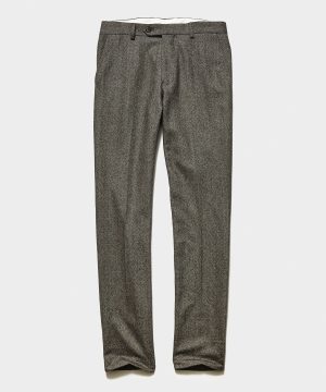 Sutton English Herringbone Trouser in Brown Sutton English Herringbone Trouser in Brown