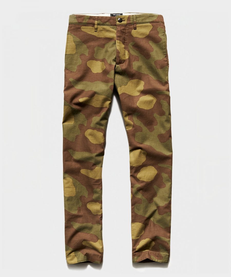 todd snyder camo sweatpants