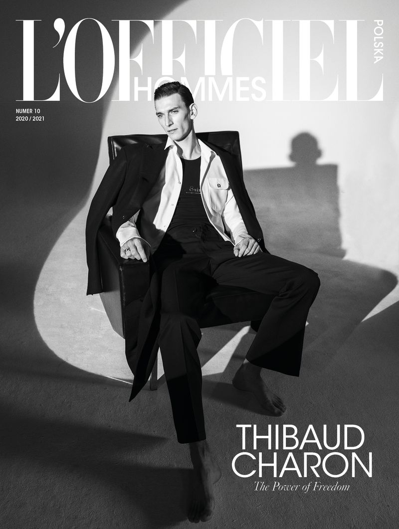 Thibaud Charon LOfficiel Hommes Poland Cover