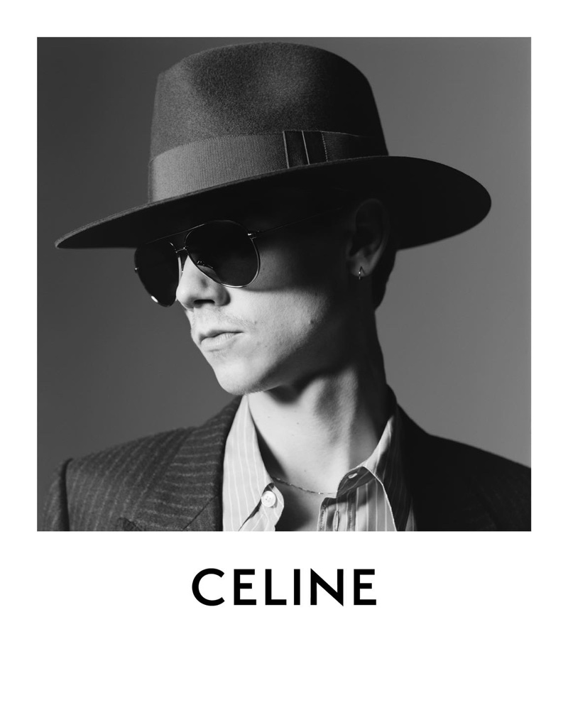 » Thomas Brodie-Sangster Fronts Celine Campaign Thomas Brodie Sangster Celine Spring Summer 2021 Mens Campaign 001