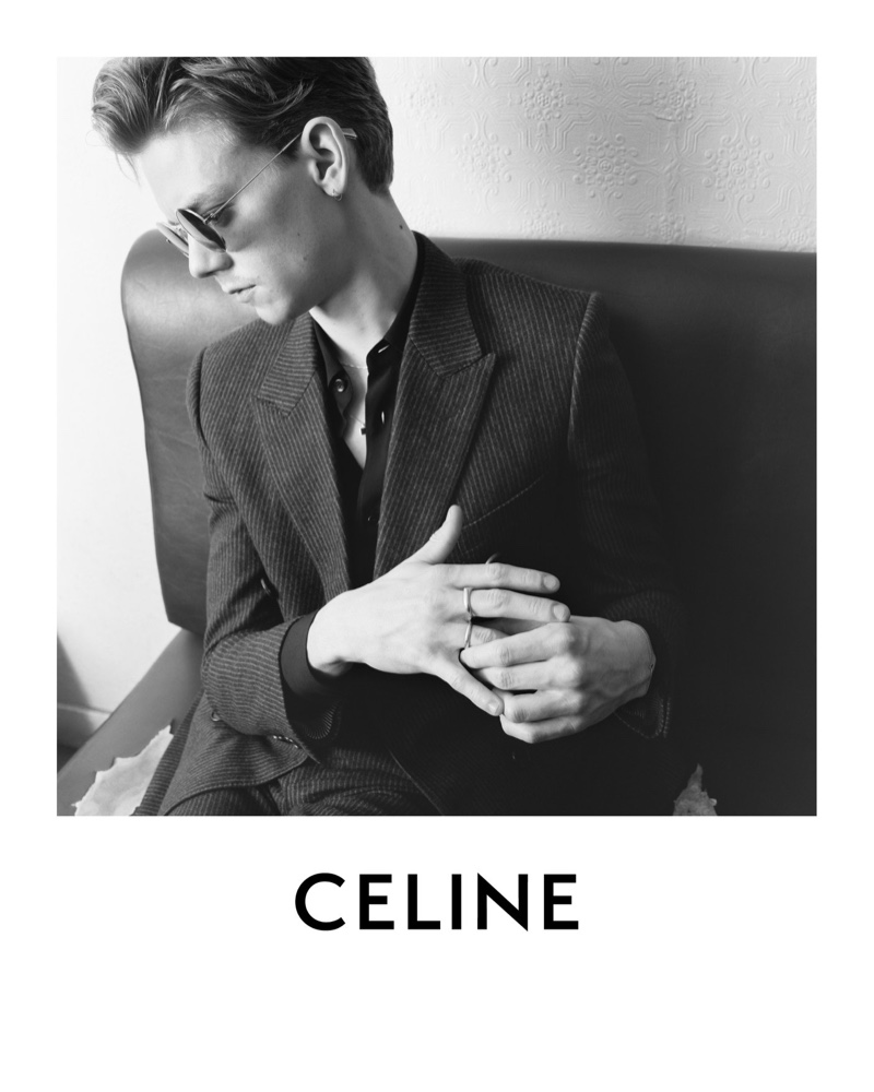 Thomas Brodie Sangster Celine Spring Summer 2021 Mens Campaign 004