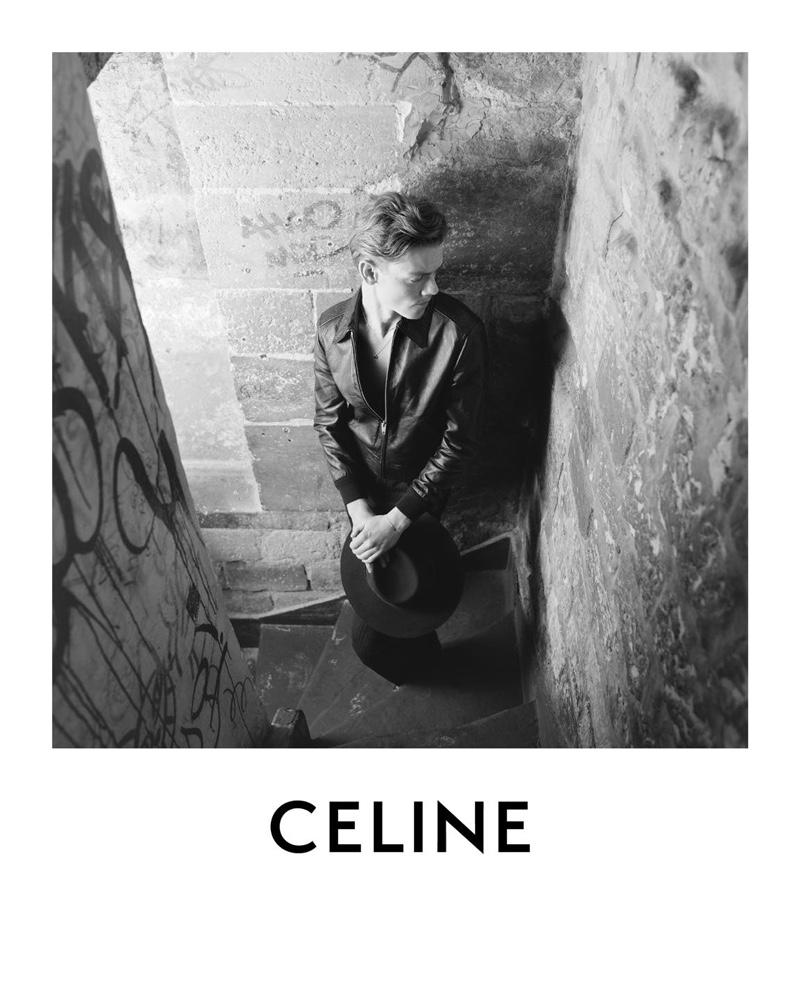 Thomas Brodie Sangster Celine Spring Summer 2021 Mens Campaign 008