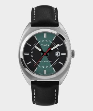 Timex + Todd Snyder Colorblock Milano Watch in Black/Turquoise Timex + Todd Snyder Colorblock Milano Watch in Black/Turquoise