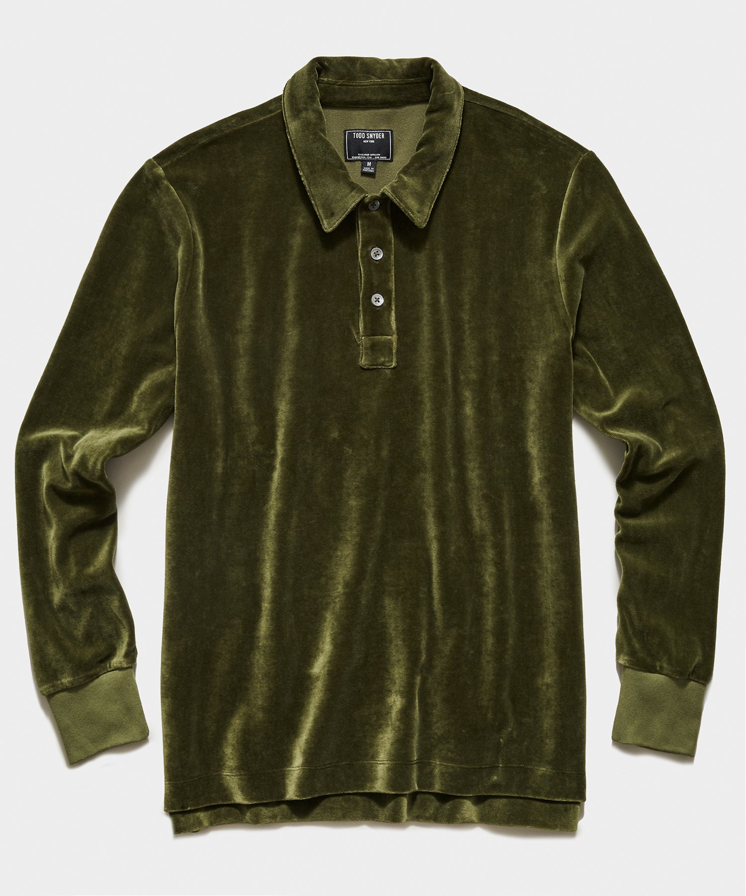 velour polo sweatsuit
