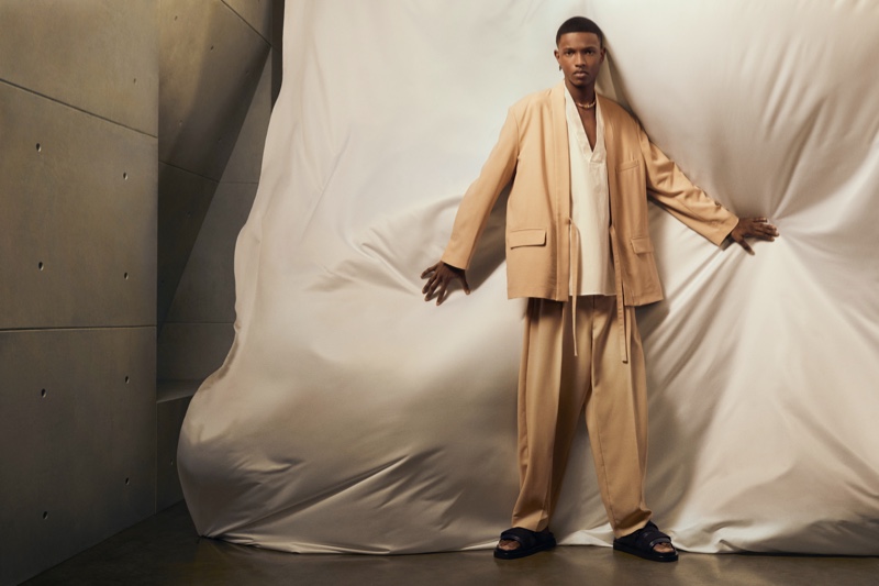 Ambush enlists Malik Anderson as the face of its spring-summer 2021 men's campaign.